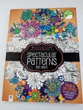Coloring Books Lot Of 2 Never Used Mandalas and more + Spectacular patterns